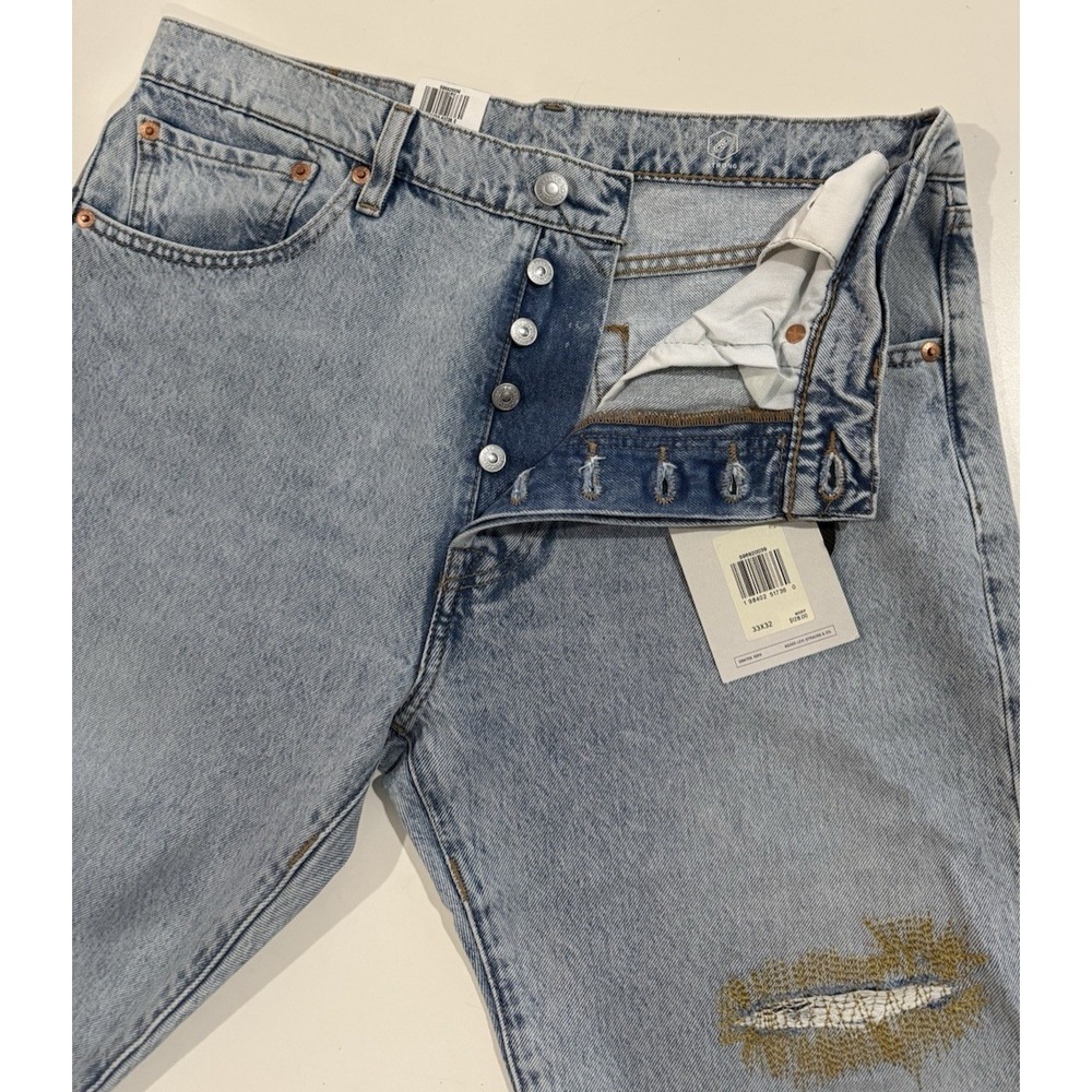 Levi's Premium Skateboarding Men's 501 Original Jeans Size 33 x 32, Cordura New - Picture 9 of 11
